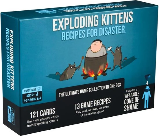 Exploding Kittens Exploding Kitten Recipes For Disaster - Kaartspel (Nederlandstalig) 5 Exploding Kittens Exploding Kitten Recipes For Disaster - Kaartspel (Nederlandstalig) - Afbeelding 3