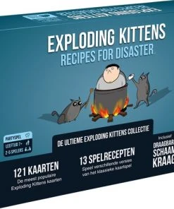 Exploding Kittens Exploding Kitten Recipes For Disaster - Kaartspel (Nederlandstalig)
