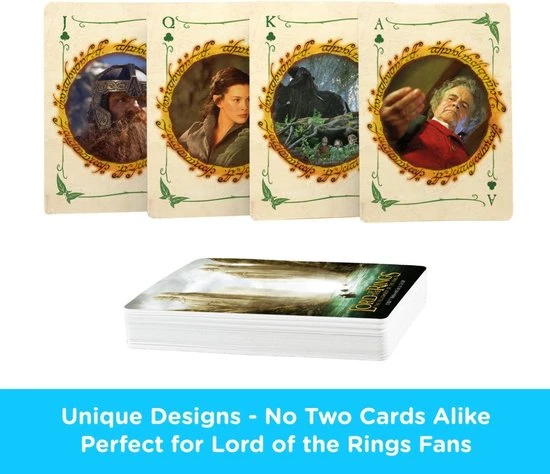 Aquarius Lord Of The Rings - The Fellowship Of The Ring Playing Cards / Speelkaarten 5 Aquarius Lord Of The Rings - The Fellowship Of The Ring Playing Cards / Speelkaarten - Afbeelding 3