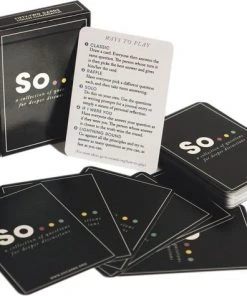 So Cards: A Collection Of Questions For Deeper Discussions