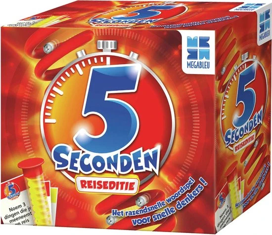 Megableu 5 Seconden Reisspel - Kaartspel - Spelletjes Voor Onderweg - Familiespel 10 Megableu 5 Seconden Reisspel - Kaartspel - Spelletjes Voor Onderweg - Familiespel - Afbeelding 8