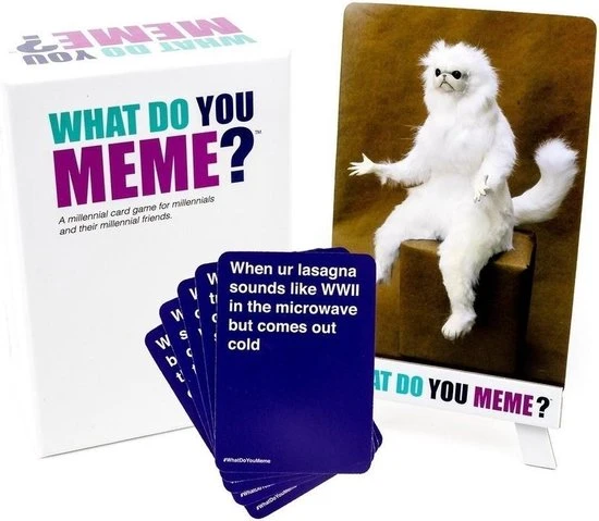 What Do You Meme - Kaartspel / Familiespel / Partyspel - Engelstalige Editie 6 What Do You Meme - Kaartspel / Familiespel / Partyspel - Engelstalige Editie - Afbeelding 4