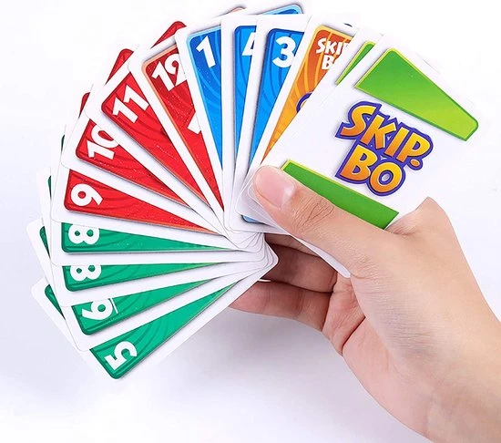 One Shopping O.N.E. Skip-Bo Kaartspel, Familiekaartspel, Tijdloze Kaartspel Voor Het Hele Gezin! 6 One Shopping O.N.E. Skip-Bo Kaartspel, Familiekaartspel, Tijdloze Kaartspel Voor Het Hele Gezin! - Afbeelding 4