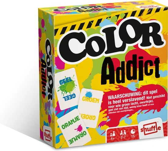Shuffle - Color Addict - Kaartspel - Familiespel 17 Shuffle - Color Addict - Kaartspel - Familiespel - Afbeelding 15