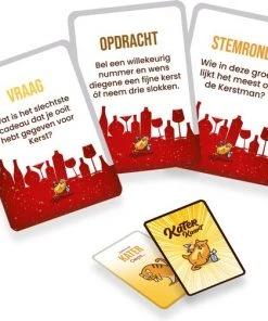 KATERTJE KATEREN - Kerst Editie | Drankspellen - Partygame - Speelkaarten - Kaartspel - Officieel Spel -LEERZAME SPELLEN Verkoopwinkel 550x503 4