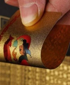 Pippashop Luxe Gouden Speelkaarten / Poker Kaarten Waterdicht Geplastificeerd -LEERZAME SPELLEN Verkoopwinkel 550x506 5