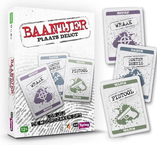 Just2Play Baantjer - Kaartspel 5 Just2Play Baantjer - Kaartspel - Afbeelding 3
