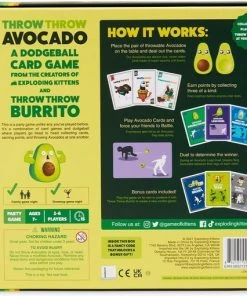 Exploding Kittens Throw Throw Avocado - Engelstalig Kaartspel -LEERZAME SPELLEN Verkoopwinkel 550x511 2