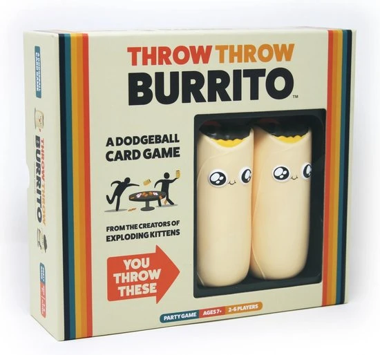 Exploding Kittens Throw Throw Burrito - Engelstalig Kaartspel 3 Exploding Kittens Throw Throw Burrito - Engelstalig Kaartspel