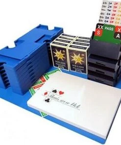 Merkloos Startpakket Bridge Inclusief Bridgeboards - Blauw 8 Merkloos Startpakket Bridge Inclusief Bridgeboards - Blauw -LEERZAME SPELLEN Verkoopwinkel 550x528 9