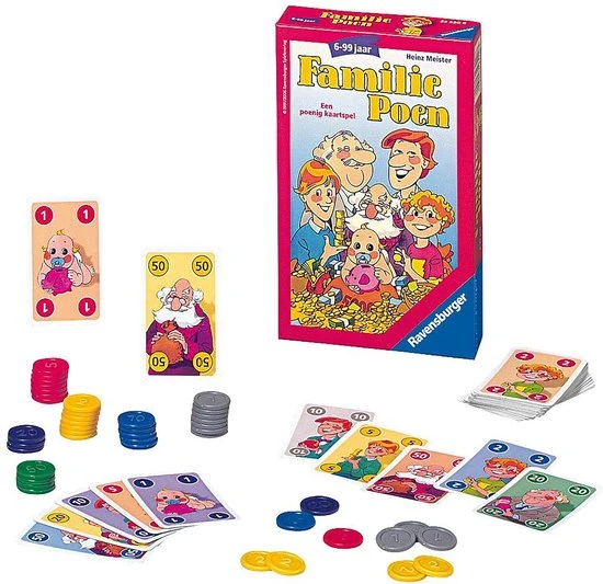 Ravensburger Familie Poen - Kaartspel - Pocketspel 11 Ravensburger Familie Poen - Kaartspel - Pocketspel - Afbeelding 9