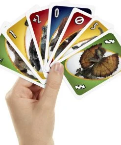 UNO Jurassic World 3 - Mattel Games - Kaartspel -LEERZAME SPELLEN Verkoopwinkel 550x533 4