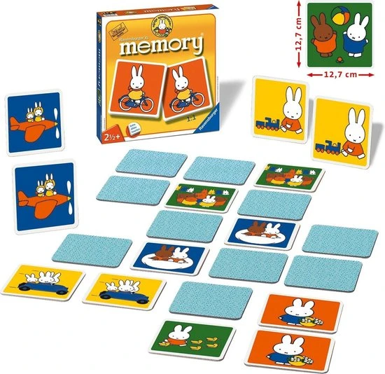 Ravensburger Nijntje XL Memory® 4 Ravensburger Nijntje XL Memory® - Afbeelding 2