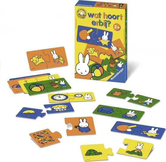 Ravensburger Nijntje Wat Hoort Erbij - Kinderspel 5 Ravensburger Nijntje Wat Hoort Erbij - Kinderspel - Afbeelding 3