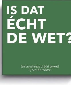 Tactic Kaartspel Is Dat Echt De Wet Karton Groen/roze 200-delig