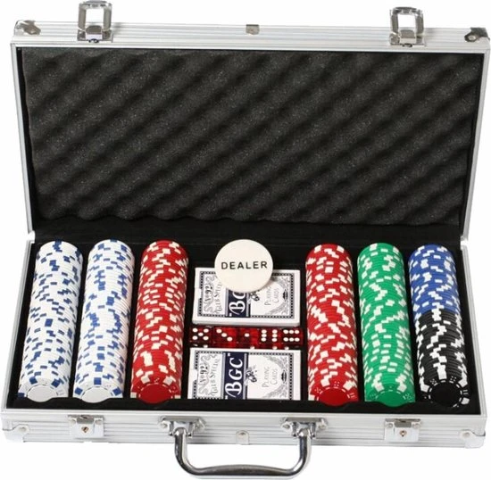 Overige Merken Poker Set Aluminium Koffer 4 Overige Merken Poker Set Aluminium Koffer - Afbeelding 2