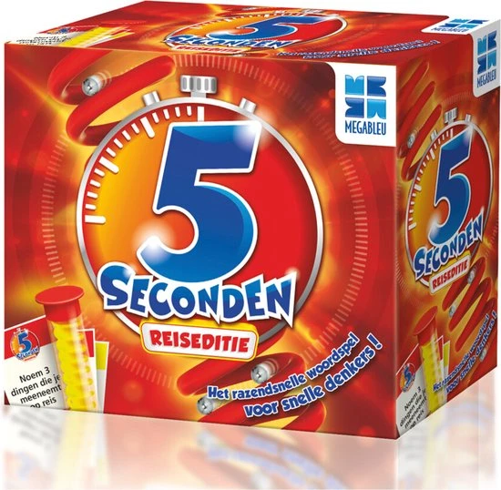 Megableu 5 Seconden Reisspel - Kaartspel - Spelletjes Voor Onderweg - Familiespel 3 Megableu 5 Seconden Reisspel - Kaartspel - Spelletjes Voor Onderweg - Familiespel