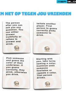 M.E.R. Global These Cards Will Get You Drunk - Kaartspel - Drankspel - Spellen Voor Volwassenen - Set Kaarten -LEERZAME SPELLEN Verkoopwinkel 550x542 7