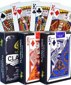 Casual Goods Plastic Speelkaarten | Waterdicht | Volwassenen | Poker | Rood