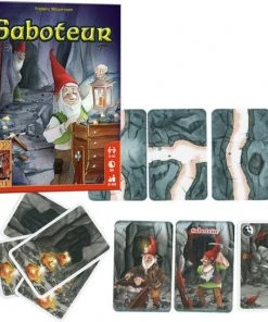 999 Games Saboteur Basisspel Kaartspel -LEERZAME SPELLEN Verkoopwinkel 550x544