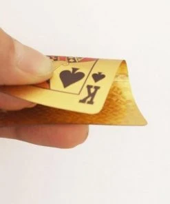 Pippashop Luxe Gouden Speelkaarten / Poker Kaarten Waterdicht Geplastificeerd -LEERZAME SPELLEN Verkoopwinkel 550x545 7