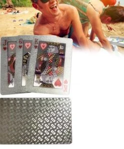 Merkloos Waterdichte Speelkaarten Zilver - Kaarten - Waterbestendig - Poker - Blackjack - Patience - Spelletjes - Kaarten Truukjes - Outdoor - Kaarten Set - Plastic Zilverfolie 9 Merkloos Waterdichte Speelkaarten Zilver - Kaarten - Waterbestendig - Poker - Blackjack - Patience - Spelletjes - Kaarten Truukjes - Outdoor - Kaarten Set - Plastic Zilverfolie -LEERZAME SPELLEN Verkoopwinkel 550x546 12