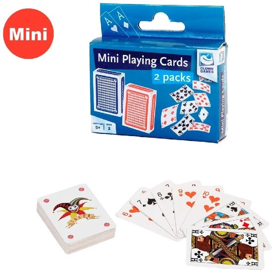 Clown Games Clown Mini Speelkaarten Set 2 10 Clown Games Clown Mini Speelkaarten Set 2 - Afbeelding 8