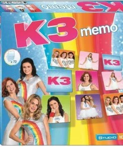 K3 - Kaartspel - Memo - Kijk Goed Naar De Leuke Foto's Van Jouw Favoriete K3-tjes En Zoek Waar Het Andere Kaartje Ligt - Met 72 Kaartjes -LEERZAME SPELLEN Verkoopwinkel 550x547 17