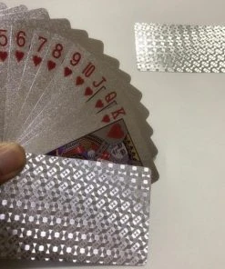 Merkloos Waterdichte Speelkaarten Zilver - Kaarten - Waterbestendig - Poker - Blackjack - Patience - Spelletjes - Kaarten Truukjes - Outdoor - Kaarten Set - Plastic Zilverfolie 11 Merkloos Waterdichte Speelkaarten Zilver - Kaarten - Waterbestendig - Poker - Blackjack - Patience - Spelletjes - Kaarten Truukjes - Outdoor - Kaarten Set - Plastic Zilverfolie -LEERZAME SPELLEN Verkoopwinkel 550x548 15