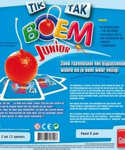 Goliath Tik Tak Boem Junior (NL) - Kaartspel - Kinderspel -LEERZAME SPELLEN Verkoopwinkel 550x548 5
