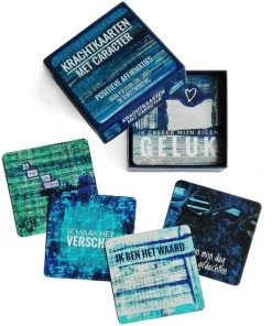 Carine Braakenburg Van Backum Krachtkaarten Met Caracter | Blij Met Mij - Coachkaarten/inzichtkaarten/affirmatiekaarten/orakelkaarten; 2e Druk