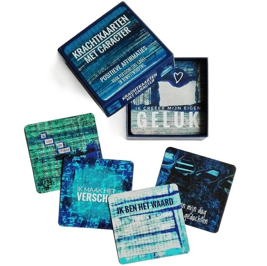 Carine Braakenburg Van Backum Krachtkaarten Met Caracter | Blij Met Mij - Coachkaarten/inzichtkaarten/affirmatiekaarten/orakelkaarten; 2e Druk 3 Carine Braakenburg Van Backum Krachtkaarten Met Caracter | Blij Met Mij - Coachkaarten/inzichtkaarten/affirmatiekaarten/orakelkaarten; 2e Druk
