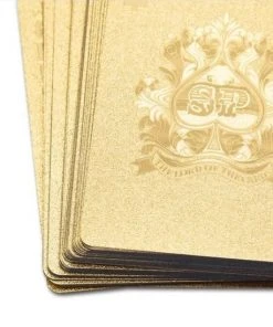 REBL Luxe Gouden Speelkaarten / Poker Kaarten - Geplastificeerd -LEERZAME SPELLEN Verkoopwinkel 550x549 20