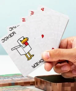 Paladone Minecraft: Speelkaarten Met Opbergdoosje -LEERZAME SPELLEN Verkoopwinkel 550x550 100