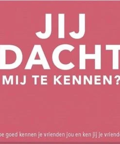 Tactic Kaartspel Jij Dacht Mij Te Kennen Karton Roze 200-delig -LEERZAME SPELLEN Verkoopwinkel 550x550 103