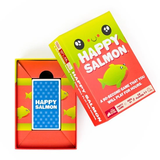 Exploding Kittens Happy Salmon - Engelstalig Kaartspel 5 Exploding Kittens Happy Salmon - Engelstalig Kaartspel - Afbeelding 3