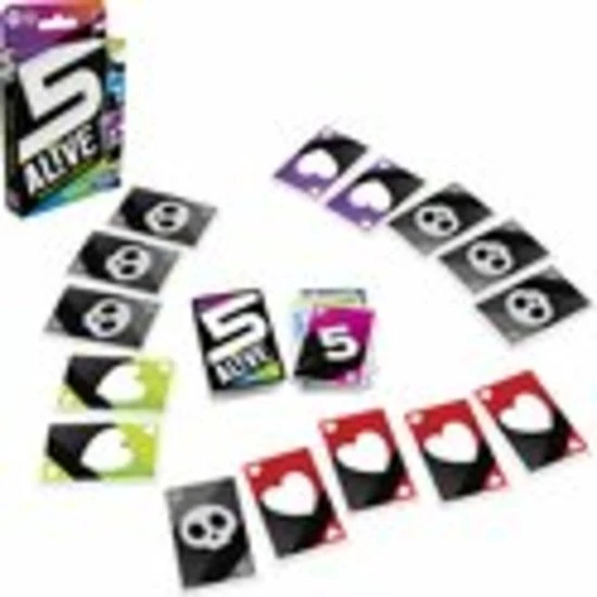 Hasbro Gaming 5 Alive - Kaartspel 4 Hasbro Gaming 5 Alive - Kaartspel - Afbeelding 2