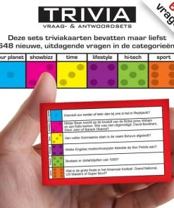 Playtime Trivia Vragen Aanvulset, Vraag En Antwoord - Versie Rood -LEERZAME SPELLEN Verkoopwinkel 550x550 149