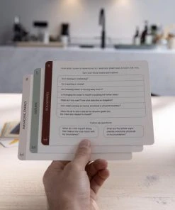 Check-in Cards - Het Echte Gesprek Met Jezelf - Kaartenset - Carddeck 14 Check-in Cards - Het Echte Gesprek Met Jezelf - Kaartenset - Carddeck -LEERZAME SPELLEN Verkoopwinkel 550x550 158