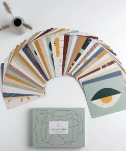 Check-in Cards - Het Echte Gesprek Met Jezelf - Kaartenset - Carddeck 17 Check-in Cards - Het Echte Gesprek Met Jezelf - Kaartenset - Carddeck -LEERZAME SPELLEN Verkoopwinkel 550x550 160