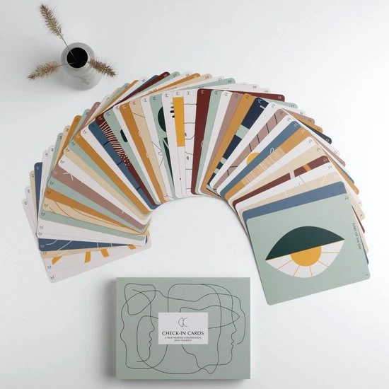 Check-in Cards - Het Echte Gesprek Met Jezelf - Kaartenset - Carddeck 9 Check-in Cards - Het Echte Gesprek Met Jezelf - Kaartenset - Carddeck - Afbeelding 7