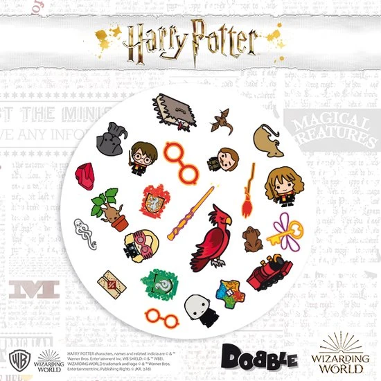 Zygomatic Board Game Studio Dobble Harry Potter - Kaartspel 6 Zygomatic Board Game Studio Dobble Harry Potter - Kaartspel - Afbeelding 4