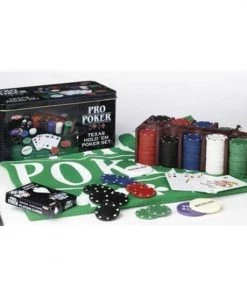 Selecta Spellen Pro Poker Texas Hold Em Set - Kaartspel -LEERZAME SPELLEN Verkoopwinkel 550x550 225