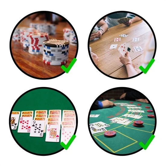 In Round Speelkaarten 2 Decks / Stokken – Stok Speel Kaarten – Spelkaarten – Voor Volwassen En Kinderen – Pokerkaarten – Kaart Spel / Kaartspel Set – Pestkaarten – Poker / Blackjack / Pesten – Rood / Blauw 4 In Round Speelkaarten 2 Decks / Stokken – Stok Speel Kaarten – Spelkaarten – Voor Volwassen En Kinderen – Pokerkaarten – Kaart Spel / Kaartspel Set – Pestkaarten – Poker / Blackjack / Pesten – Rood / Blauw - Afbeelding 2