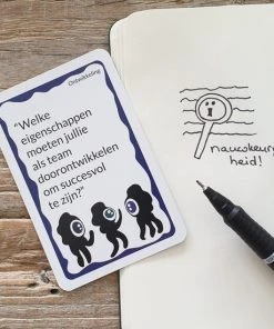 Odder Being - Visiekaarten Voor Teams - 55 Kaarten - Vragen Voor Teambuilding, Teamcoaching, Leiderschapscoaching -LEERZAME SPELLEN Verkoopwinkel 550x550 285