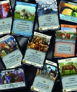 999 Games Dominion: Menagerie Uitbreiding Kaartspel -LEERZAME SPELLEN Verkoopwinkel 550x550 344