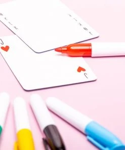 Kikkerland Maak Je Eigen Speelkaarten - Inclusief Kaarten En Stiften - Creatief - Knutselen -LEERZAME SPELLEN Verkoopwinkel 550x550 348