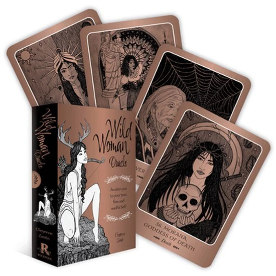 Cheyenne Zarate Wild Woman Oracle: Awaken Your True, Free And Soulful Self (44 Cards With Gilded Edges And 144-Page Book) 3 Cheyenne Zarate Wild Woman Oracle: Awaken Your True, Free And Soulful Self (44 Cards With Gilded Edges And 144-Page Book)