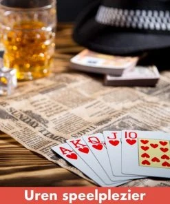 Speelkaarten Voor Pesten Of Poker 2 X 56 Kaarten In Bewaardoos - 2 Pakjes Speelkaarten -LEERZAME SPELLEN Verkoopwinkel 550x550 368