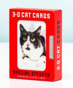 Kikkerland 3D Speelkaarten - Katten